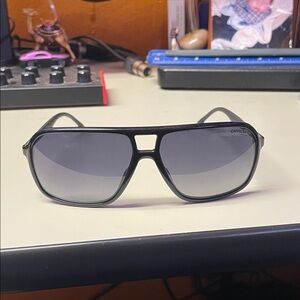 Carrera Sleek Black Aviator Sunglasses